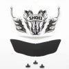 Visiere Frontino Shoei Vfx-w Scimitar Tc-6 Bianco Nero