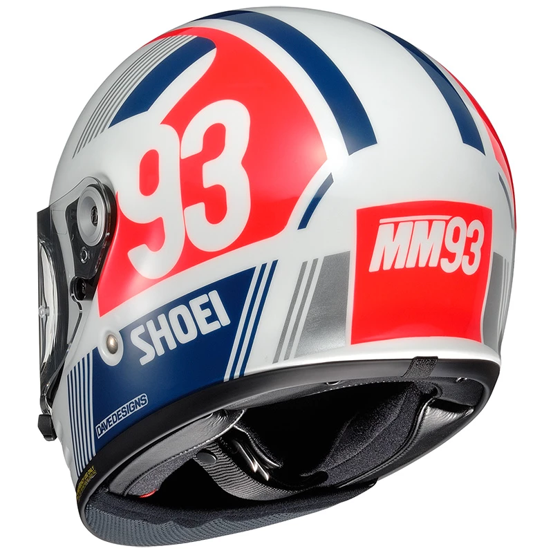 Fibra Casco Shoei Glamster Mm93 Retro Tc-10 - immagine 2