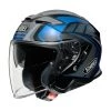 Fibra Casco Jet Shoei J-cruise 2 Aglero Tc-2 Blu