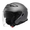 Fibra Casco Jet Shoei J-cruise 2 Grigio Scuro Opaco