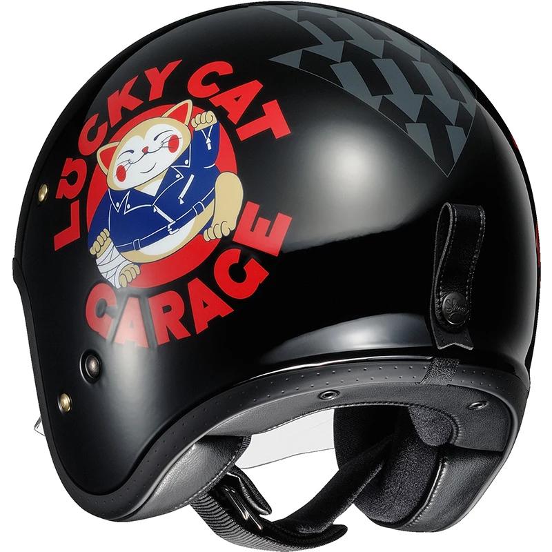Custom Casco Shoei J-o Lucky Cat Garage Tc-5 - immagine 2