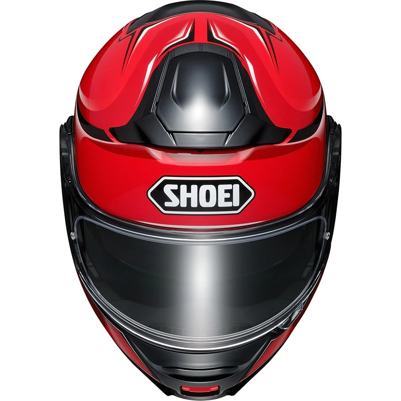 Fibra Casco Modulare Shoei Neotec 2 Winsome Tc1 Rosso - immagine 3