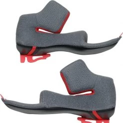 Interni Guanciali Shoei Nxr 2 Nero Rosso