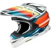 Fibra Casco Shoei Vfx Wr Pinnacle Tc8 Arancio